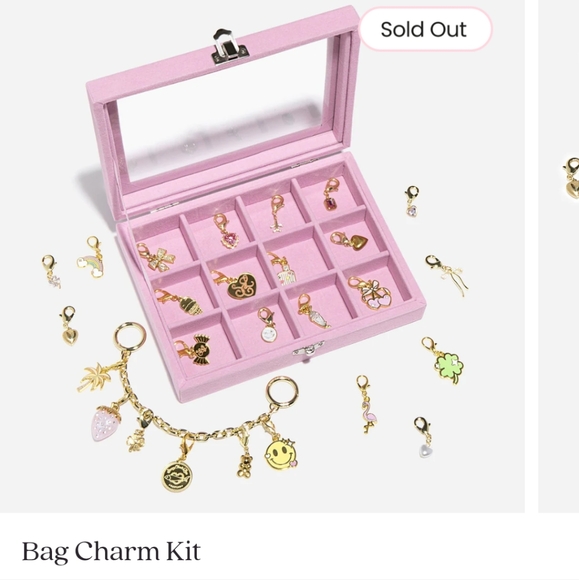 Stoney Clover Lane Bag Charm Kit with Gold Accents - Picture 1 of 4